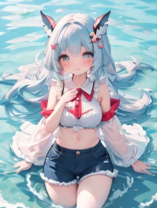 热带海岸线：男主角的浪漫舞台与前景层次的视觉盛宴